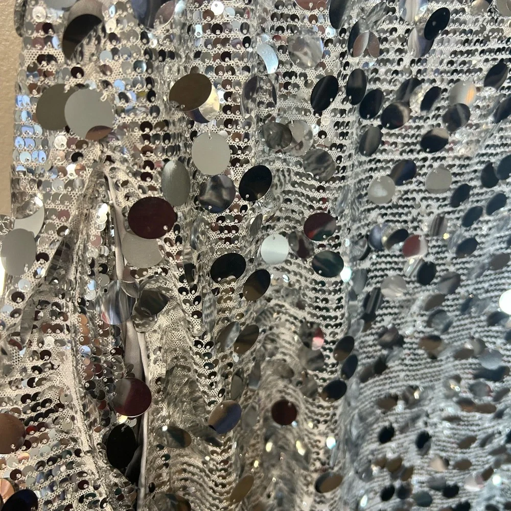 torrid Silver Sequin Mini Dress - Picture 5 of 8
